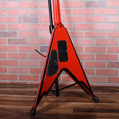 Dean USA Dime Razorback V Red with Black Bevels 2007 w/OHSC image 6
