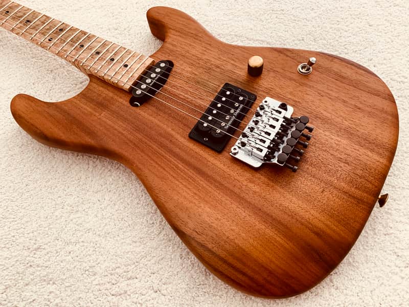 Charvel USA Custom Shop San Dimas Koa with Birdseye Maple Neck image 1