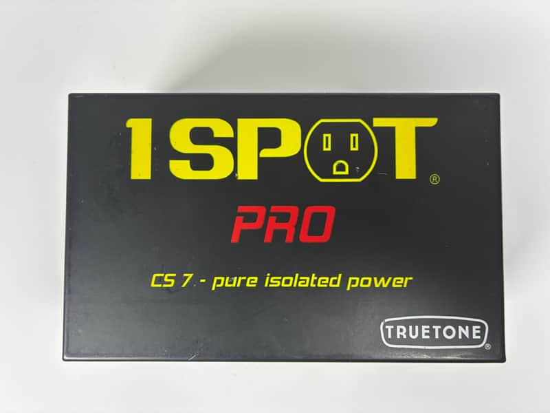 Truetone 1 SPOT Pro CS7 Power Supply - Excellent Condition with Box, Manual, Cables and Accessories