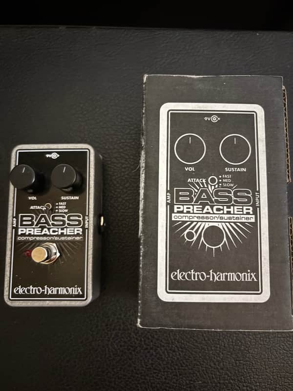 Electro-Harmonix Bass Preacher Compressor 2016 - Present - Black image 1