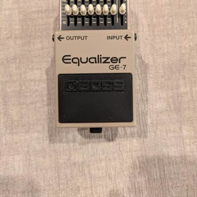 Boss GE-7 Equalizer (Black or Silver Label) 1997 - Present - Grey image 1