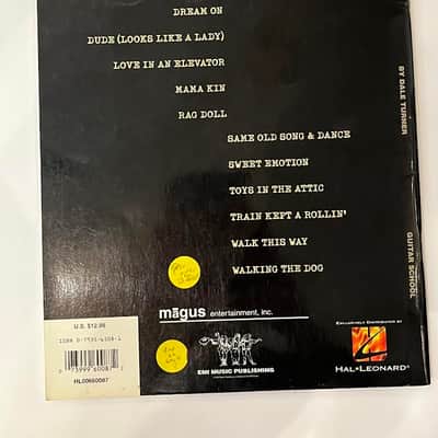 Aerosmith Transcription and Lessons Featuring The Guitar Styles of Joe Perry and Brad Whitford image 2