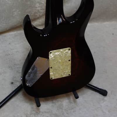 1980's USA Kramer American Stagemaster in DIY transparent red image 7