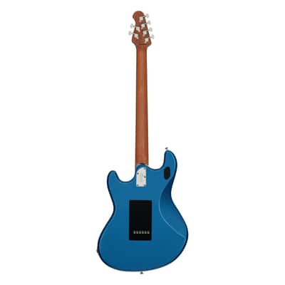 Sterling by Music Man StingRay Baritone Electric Guitar - Toluca Lake Blue image 8