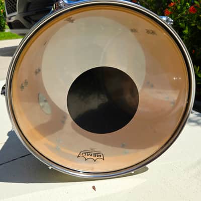 Ludwig Classic Maple 10x14" Rack Tom - 1996- Black Cortex image 4