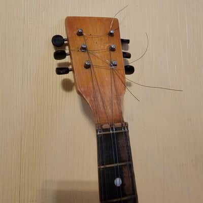 Balalayka Folk Instrument Hand Painted Ukrainian 6 String Village Balalaika image 3