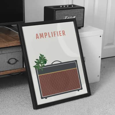Vox Amplifier Print - Guitar Amp Poster (30x40cm Size) image 1