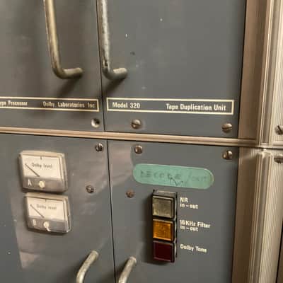 DOLBY SYSTEM MOD. 320 PAIR MATCHED type B PROCESSOR ORIGINAL image 2