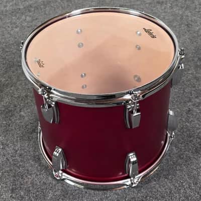 Used Ludwig Classic Maple Rack Tom 13x11 Diablo Red - Very Good image 4