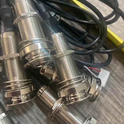 Acoustic Guitar 10 input jacks for piezo pickups 2025 - Chrome image 4