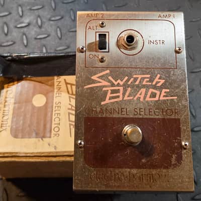Electro-Harmonix Switch Blade A/B Box Vintage 1970's SwitchBlade image 2