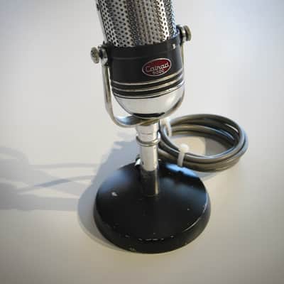 Calrad 500C Microphone Desk Mic with stand Circa-1960s-Chrome & Black` image 11