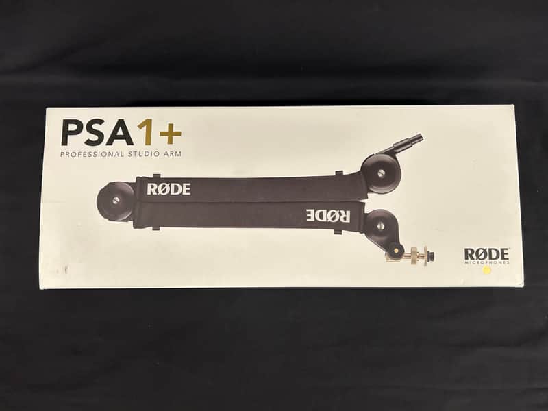 RODE PSA1+ Studio Boom Arm - Black image 1