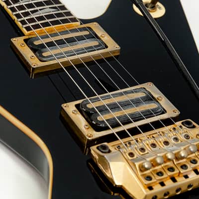 1984 Ibanez Destroyer II DT-450 – Black – Made in Japan – with Gigbag image 14