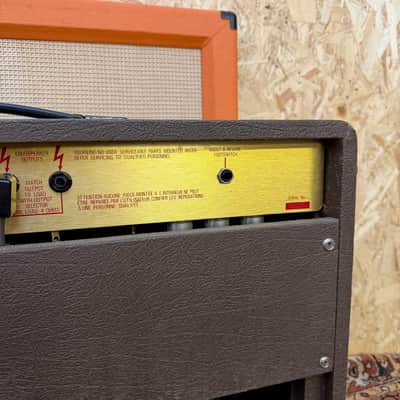 Vintage 1979 Marshall Club & Country 4140 100w 2x12 Amplifier w/ Cover *1970s* image 12