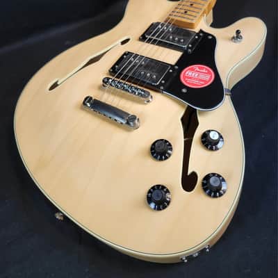 Squier Classic Vibe Starcaster, Maple Fingerbaord, Natural image 5