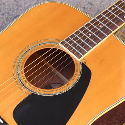 1980's Morris MD-510 Vintage Acoustic Guitar (Made in Japan) | Reverb