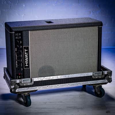 Hiwatt Custom 100 2x12 Vertical Combo ex Noel Gallagher OASIS 2000s - Black image 3