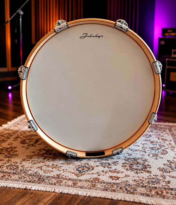 18″ Jobeky NEW Prestige 3 ply Premium Mesh head with Micro-Weave Technology BASS DRUMS ONLY image 1