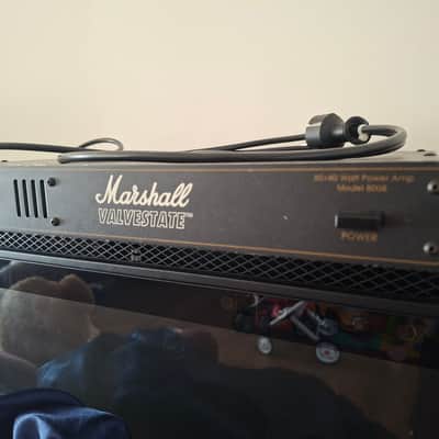 Marshall Valvestate Model 8008 80+80-Watt Guitar Power Amplifier 1998 - 2001 - Black image 2