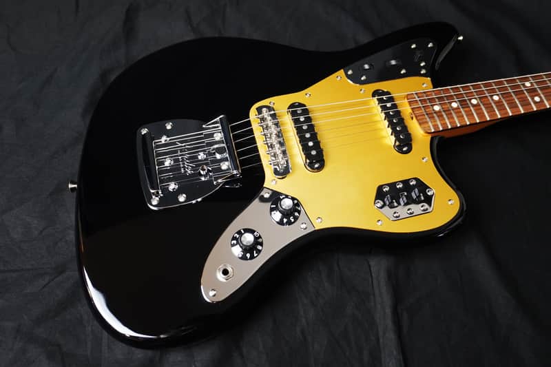 *NEW* 2025 Fender Japan FSR Limited Edition Jaguar Black w/Anodised Pickguard, MIJ