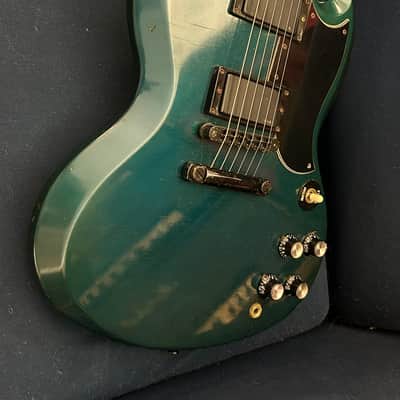 Gibson Vintage SG Showcase 1988 Metallic Blue RARE image 10