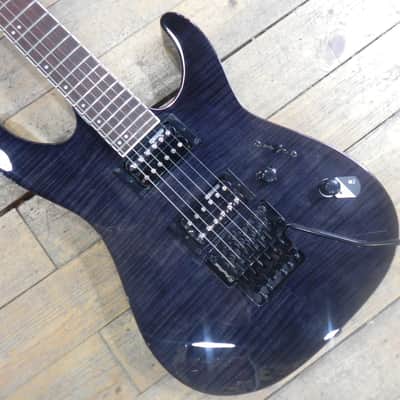 ESP LTD M-200 FM See Thru Black with Jatoba Fretboard image 4