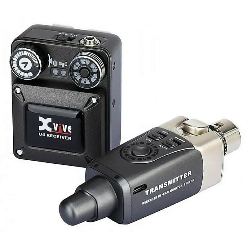 Xvive U4 Digital 2.4Ghz Wireless In-Ear Monitor USB Rechargeable system. XU4 image 1