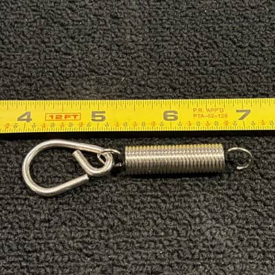 Bass Drum Pedal Parts Steel Spring With Hook Chrome image 4