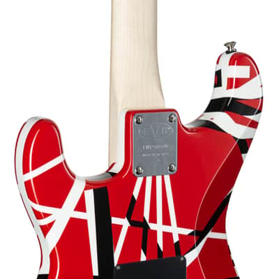 EVH Stripe Series RBS Red/Black Stripes - Electric Guitar image 10