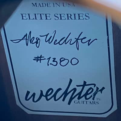 Abe Wechter Elite Series 2005 an insane rare Shakti style cutaway w/Abe's scalloped fingerboard. image 12