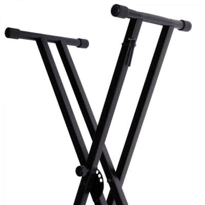 On-Stage KS7171 Adjustable Double-X Keyboard Stand w/Bolted Construction image 4