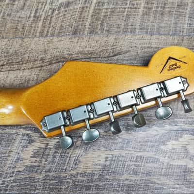 MyDream Partcaster Custom Built - Sonic Blue over Sunburst John Mayer image 9
