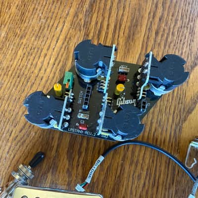 Gibson CTS Chrome Burstbucker Lead 61 and Rhythm 61 PAF Alnico Humbucker Pickups and Quick Connect Wiring Harness Kit:  Push-Pull Pots, Coil Splits, Phase, Pure Bypass - Hand Wound in USA image 9