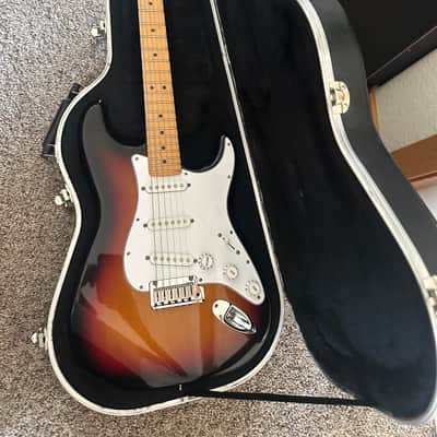 Fender American Standard Stratocaster with Maple Fretboard 1998- Brown Sunburst image 1