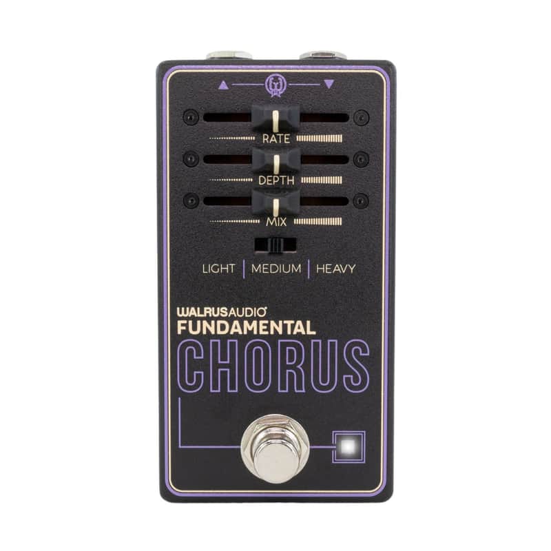 Walrus Audio Fundamental Series Chorus Guitar Pedal image 1
