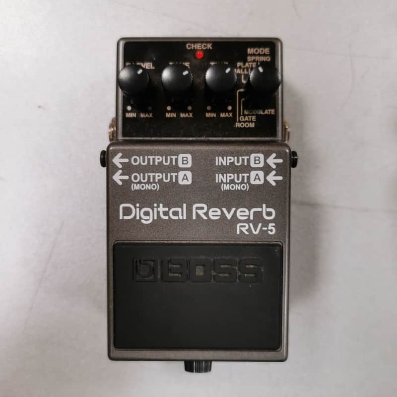 Boss RV5 Digital Reverb Stereo reverb pedal for electric guitar image 1