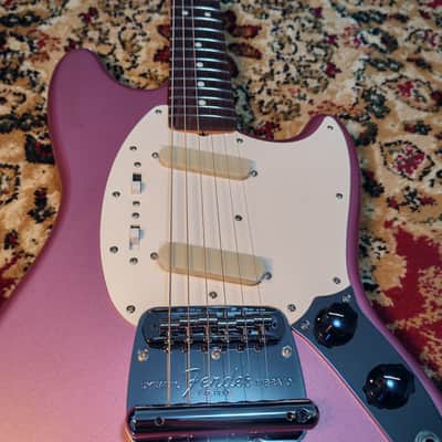 *NEW IN BOX* 2026 Fender Japan ISHIBASHI FSR Traditional II '60s Mustang, Burgundy Mist Metallic Matching Headstock, Char Homage, 6,66 lbs !! MIJ JD26 image 15