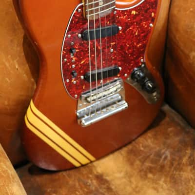 Fender Mustang Competition 1973 Red image 2