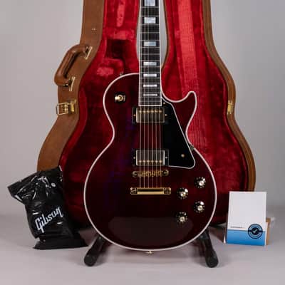 Gibson 70 les paul custom 2025 - red wine image 11
