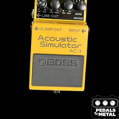 Boss AC-3 Acoustic Simulator Pedal | Reverb