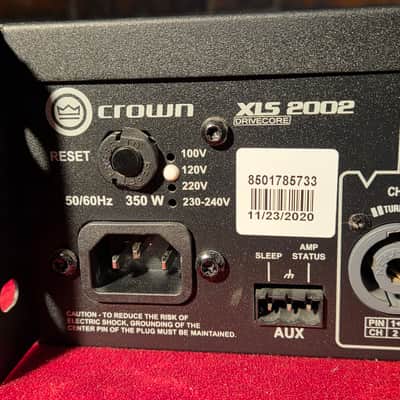 Crown XLS-2002 2-Channel 650w Power Amplifier #2 image 11