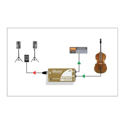 Radial SB-4 StageBug Piezo DI image 8