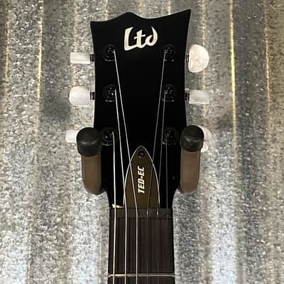 ESP LTD TED-EC Ted Aguilar Black EMG Guitar & Case #2928 Used image 4