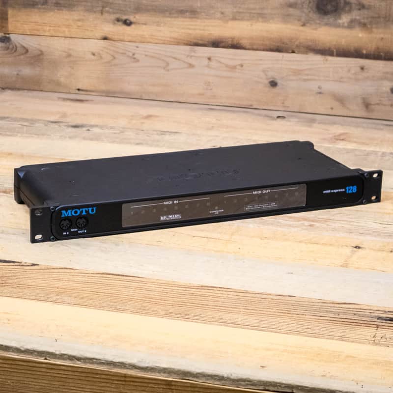 MOTU Midi Express 128 8-in/8-out MIDI Interface with USB Mac & Windows U283370 image 1