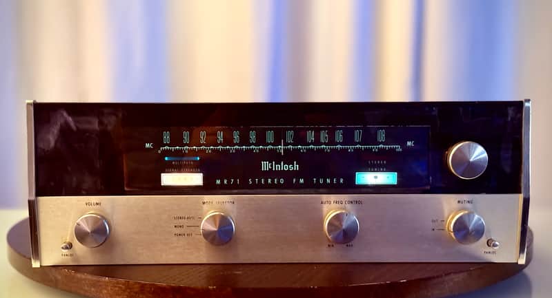 🎶✨ McIntosh MR71 Tube FM Tuner – Clean • Working • NOS Tubes • Classic McIntosh Sound 🎶✨