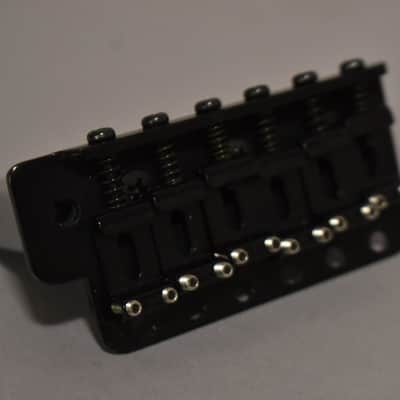 1980s Schecter USA Dream Machine S-Style Tremolo Bridge Black NOS image 1