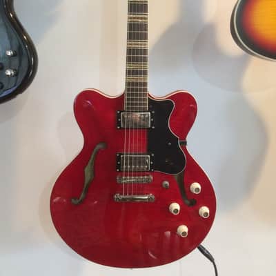 Hofner Verythin CT 2012 Cherry with Case image 1
