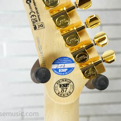 ESP LTD Mirage Deluxe '87 - Metallic Gold image 19