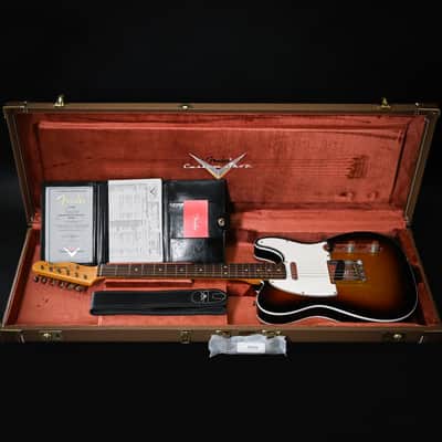 Fender Custom Limited Edition 1960 Telecaster Custom Journeyman- 3 Tone Sunburst Sparkle 2026 (CZ588623) image 5